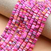 Bracelets de charme 6 mm de barro colorido bohemiano para casais para casais Summer Beach elástico Spacer DIY Acessórios de miçangas artesanais