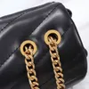 Classic Shoulder Bags Women Chain Handbag High Quality Leather Luxury Designer Brand Crossbody Female Purses 220