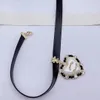 2023 Collana con ciondolo a forma di cuore con diamanti Designer Donna monogramma Girocollo Nuovo regalo di compleanno Collana di perle di marca Placcato in oro 18 carati Commercio all'ingrosso di gioielli premium