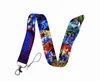 디자이너 키 체인 Gamme Hedgehog Lanyard Keychain ID 배지 홀더 카드 커버 로프 키 끈 넥 스트랩 키 링 링 링 액세서리 선물 선물