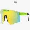 2024 occhiali da sole moda uomo occhiali da moto donna Dazzle color Ciclismo Sport Outdoor vento Occhiali da sole grande cornice 5A