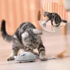 Toys Smart Sensing Mouse Cat Toys Interactive Electric Stuffed Toy Cat Teaser SelfPlaying USB Charging Kitten Mice Toys for Cats Pet