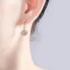 Pendientes colgantes Candelier Fashion Fashion Forma Forma Drop de micro cristal brillante pavimentado de lujo encanto de oro con pendientes joya de perjudicial