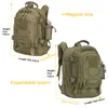 Bolsas al aire libre 60L Hombres Mochila táctica militar Molle Ejército Senderismo Bolsa de escalada Impermeable Deportes Viajes Camping Caza Mochila 230505