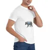 Camiseta de Mountain Urso da montanha masculina Camiseta de manga curta Homens de manga curta