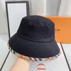 Nowy styl Fisherman Hat Letters Autumn Four Seasons Fashion All-Match Para Sun Hat Korean Street Basin Hat