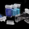 Acessórios para pintura de diamante para ponto 64 Grades Caixa de armazenamento Recipientes de armazenamento Diamond Art Diy Bottle Container Storage Box Tool