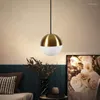 Pendant Lamps Small Ball Light Luminaire Hanging Modern Lamp LED Lustre Indoor Bedroom Living Dining Room Study Bedside Fixture