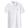 Herren Polos Tricolor Stickerei Marke Aufkleber Baumwolle Polo T-shirt Frühling Sommer Mode Kurzarm Shirt Tops 230506