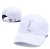 Designer di cappellini da baseball di marca di lusso Dad Gorras 6 pannello Stone Bone Designer Casquette Caps Men Righrowed Women Hat Logo Yl Runnando Hip-Hop Classic Sun Shade A2