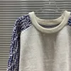 2 Herren-Designer-Pullover, Retro-Klassiker, Sweatshirt, Herren, Arm, Buchstaben-Stickerei, Rundhalsausschnitt, bequem, hochwertiger Pullover, modische Strickjacke für Herren # 09