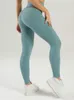 Damen-Leggings Smvp, gerippt, Yoga-Sportstrumpfhose, Damen, nahtlos, gestrickt, weiß, Femme, Fitnessstudio, Skinny, Workout, Fitness, Push-Up