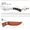 Coltelli da caccia da campeggio Outdoor Piccolo machete Mannaia a mano mongola Coltello a mano Coltello Mini Damasco Dogleg Coltello Accessori da cucina Coltello Coltelli da cucina P230506