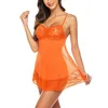 Dames nachtkleding Sexy nachthemd Kanten ondergoed Jarretel Gaas Nachtjapon Neglige Lingerieset XL