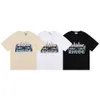 T-shirts voor heren Rhude Trend Brand T-shirt Men Vrouwen beste kwaliteit t-shirts Letter Afdruk T-shirt Zomerstijl Tops mode Hoge kwaliteit