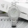 Relógios de pulso Mulheres relógios de moda Relógio 2023 Genebra Designer Ladies Dress Vestido Silver Diamond Quartz Presentes de pulso
