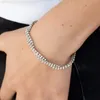 Wedding Armbanden Nieuwe geometrische Rhinestone Bracelet Luxe Glanzende Cross -armband Fashion Accessoires Bracelet