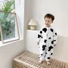 Pajamas Spring Autumn and Winter Children s Flannel Thicken Boys Girls Home Clothes Fleece Sleepers 230506