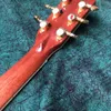 Akustisk gitarr All Wood Sunset 6Strings Koa Panel Ebony Fingerboard Support Anpassning Freeshipping