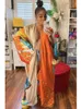 Vêtements ethniques longues robes africaines femmes Cardigan lâche Boubou Robes afrique 2023 imprimer Streetwear Bazin Riche robe Vestidos