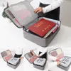 Briefcases Document Bag Large Capacity Travel Passport Wallet Card Organizer Men's Business Waterproof Storage Pack Home Accessories Item 230506