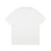 Nuova maglietta classica High Street Simple Letter Loose maniche corte bianco nero verde uccello T-shirt5m9t