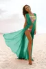 Sarongs Summer Women Sexy Beach Long Dress Plass Crest Up Cardigan Bikini Root Plage Bathing костюм Beachwearsarongs