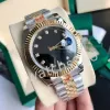 designer de relógios masculinos relógios mecânicos automáticos de alta qualidade para homens pulseira de aço inoxidável 41 36mm relógio de pulso à prova d'água aniversário