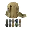 Sacs de plein air B60 Military Fanatic Tactical Sports Waist Pack Multifonctionnel Mobile Debris Storage Bag