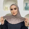 Lenços Instand Jersey Hijab Undercap Hijabs FOE MULHER MULHER MULIME