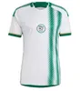 Algeriets spelare fans 22 2023 2024 Soccer Jerseys Two Stars Delort Ounas Bentaleb Mahrez Belaili Slimani Bennacer National Team Training Football Shirt Size S-XXL