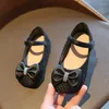 Flat Shoes Baby Fashion Children Дети девочки весна осень малыша льня