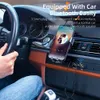 Nieuwe draadloze Bluetooth -zenderontvangerauto 3,5 mm audiomuziekontvanger met USB PowerD HandsFree Plug -adapter voor autoluidspreker