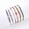 Strand KKBEAD Multi Color Natural Stone Dainty Tiny Bracelet Miyuki Seed Beads Pulseras Adjustable String Bracelets For Women Jewelry