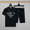 Summer Men Trailtsuit Tasarımcı Sweat Suit İki Parçalı Set Spor Sweatpants ile Uzun Kollu Adam Kısa Külçe Çalışan Sweatshirt Moda Ter Track Takım 3xl 4QB6