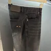 Jeans pour hommes Pantalons en denim super élastiques à la mode pour hommes Washed Slim Fitting B Rinse Style C