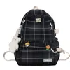 Backpack 2023 Schooltas Vrouwelijke KoreaaaaNe Stijl Japanse Rooster Nylon Rugzak Student Campus Bos Literatuur en Kunst