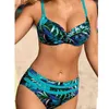 Menas de banho feminina Verão de roupas de banho sexy Push Up Bikini Feminino Feminino Praia Use Biquínis Brasileiros Ternos de Bathing Ternos de Natação J230506