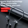 BL09 BONEDURUKTION Bluetooth Headset Bluetooth 5.2 Trådlöst öronmonterad Stereo Sports Svett Proof Headset Type-C