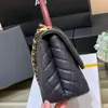 Designer Chain Bags Luxury Flap Bag Genuine Leather Handbag 28CM High Imitation Crossbody Bag With Box ZC026