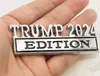 Metal Trmup 2024 Edition Car Emblem Badge Stickers Decoration