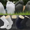 Meias masculinas 1 pAir Confortable Men Womens Sports Cinco dedos PureCotton Toe Sock