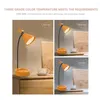 Table Lamps Cute Desk Lamp USB Rechargeable LED Night Light Touch Flowers Atmosphere Eye Protection Reading Bedroom Decor