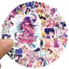 50PCS Suspenseful Anime Graffiti Stickers For Skateboard Car Baby Helmet Pencil Case Diary Phone Laptop Planner Decor Book Album Kids Toys Guitar DIY Decals