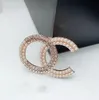 20Style Fashion Luxury Letters Designer Brooch Classic Brandd Brouches для женщин для женщин свадебные подарки подарки