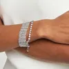 Bröllopsarmband Nya vattenborrtillbehör Simple Temperament Multi-Layer Armband Fashion Armband Woman Armband