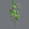 Decoratieve bloemen kransen Japanse simulatieplant Groene planten Landlijke windtakken Woonkamer Model Artificial voor thuisdecoratie