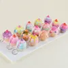 PU Slow Rebound Cake Cake Ice Cream Model Pendant Slow Rebound Rebound Pitch Music Declession Toy 1224250