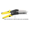 Screwdrivers VSJ110XC PVC Plastic Trunking Shear Adjustable Professional Snap Shear 45°90° Sdjustment Angle Limit Hand Tool Cutting Pliers