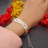 Strang Rice Ball Armband Handgewebte Mode Einfachheit Blume Vielseitig Böhmen Einstellbar Unisex Perlen